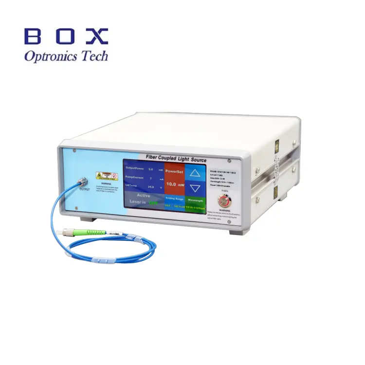 Hvad er kendetegnene og fordelene ved ASE bredbåndslyskilden sammenlignet med en konventionel laserkilde?